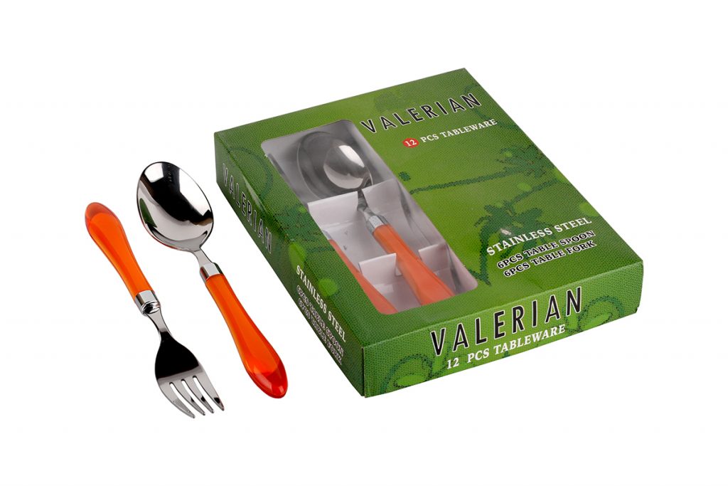 قیمت و خرید قاشق و چنگال والرین (Valerian)12 پارچه مدل 3204 H DS (3)